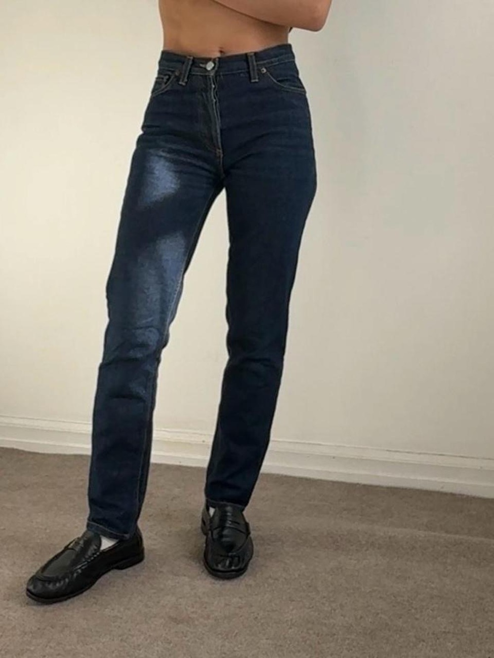 Vintage Helmut Lang Prototype jeans from SS 97